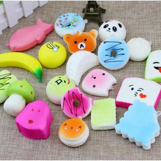 Set 20 đồ chơi bóp Squishy hình thú dễ thương