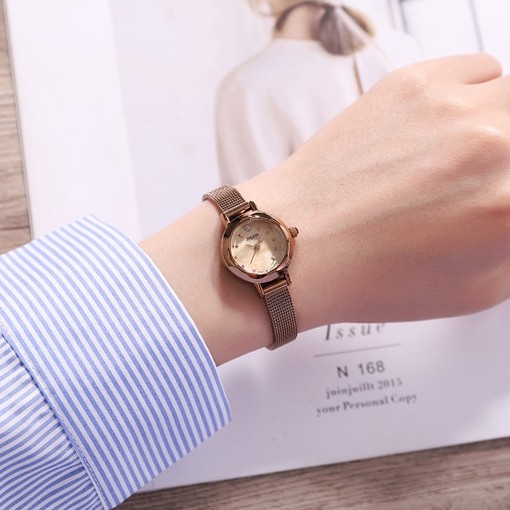 Julius Đồng Hồ quartz Chống Thấm Nước Làm Trắng Da 482 Kiểu Dáng Cổ Điển Hợp Thời Trang Cho Nữ