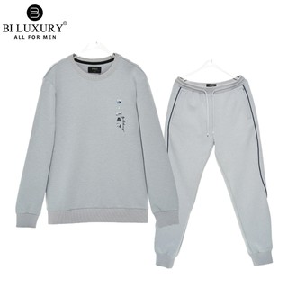  Bộ thể thao nam thu đông chất nỉ thời trang cao cấp Biman by Biluxury T010