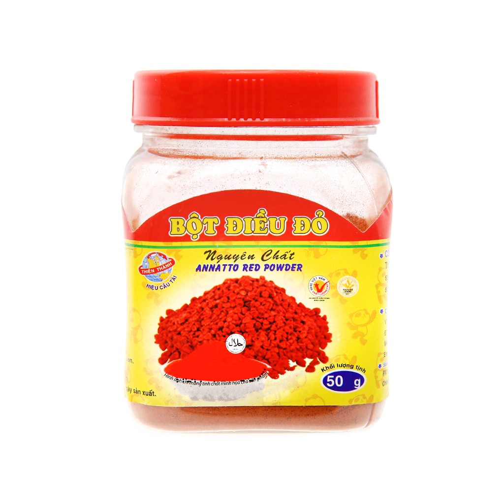Bột điều đỏ Thiên Thành hũ 50g