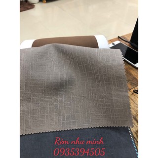 Vải phi bóng may rèm cửa cản nắng tốt
