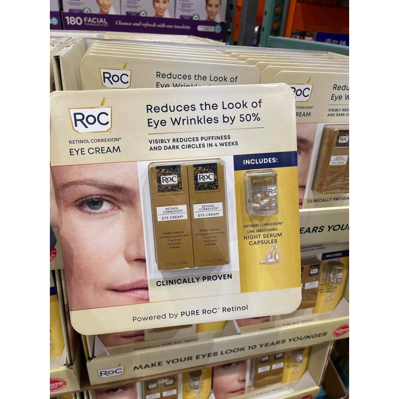 [BILL MỸ] KEM DƯỠNG MẮT ROC RETINOL CORREXTION EYE CREAM | BigBuy360 - bigbuy360.vn