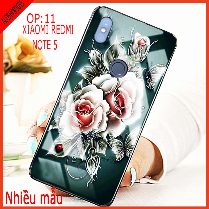 ỐP lưng xiaomi redmi note 5,note 5 pro ốp mặt kính 3D thế hệ mới, siêu sang trọng EDUCASESHOP