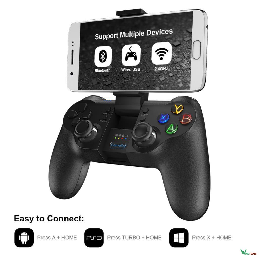 Gamepad Gamesir T1 | Tay cầm chơi game không dây Tương thích PC | Android | IOS | PS3 Xgamingstore -dc4070