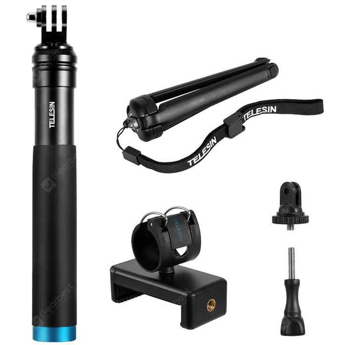 TELESIN Giá Đỡ Máy Ảnh Gopro + Gp-Mnp-090-S