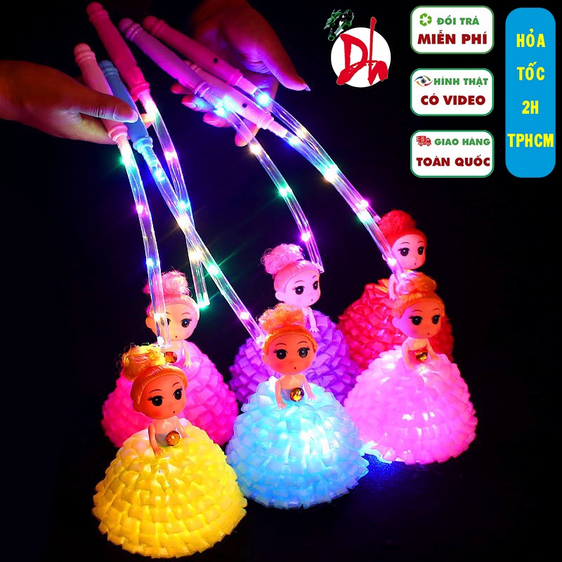 Đồ chơi lồng đèn búp bê,bóng sáng cho bé trai,bé gái có đèn nháy sáng-shop giao màu ngẫu nhiên-DH03