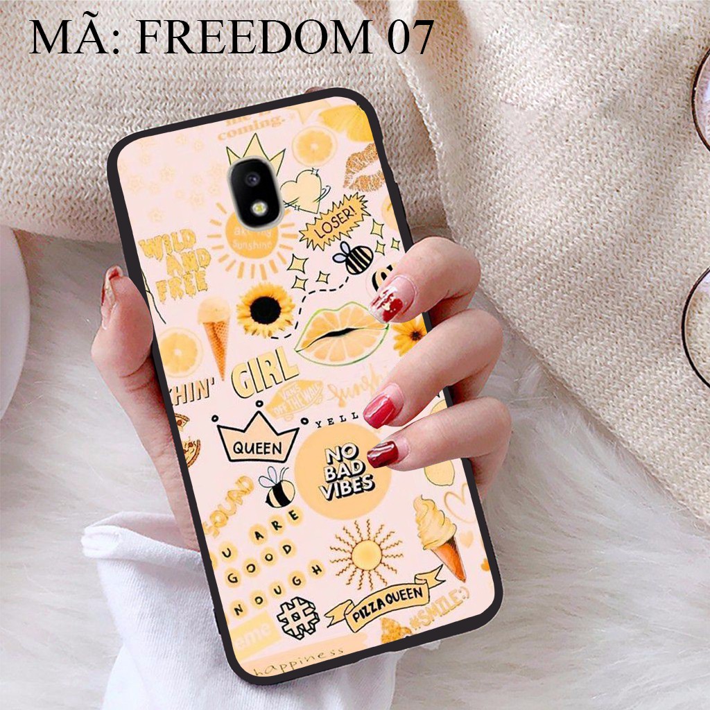 Ốp lưng Samsung J3 Pro 2017 viền dẻo TPU BST Phong Cách Freedom