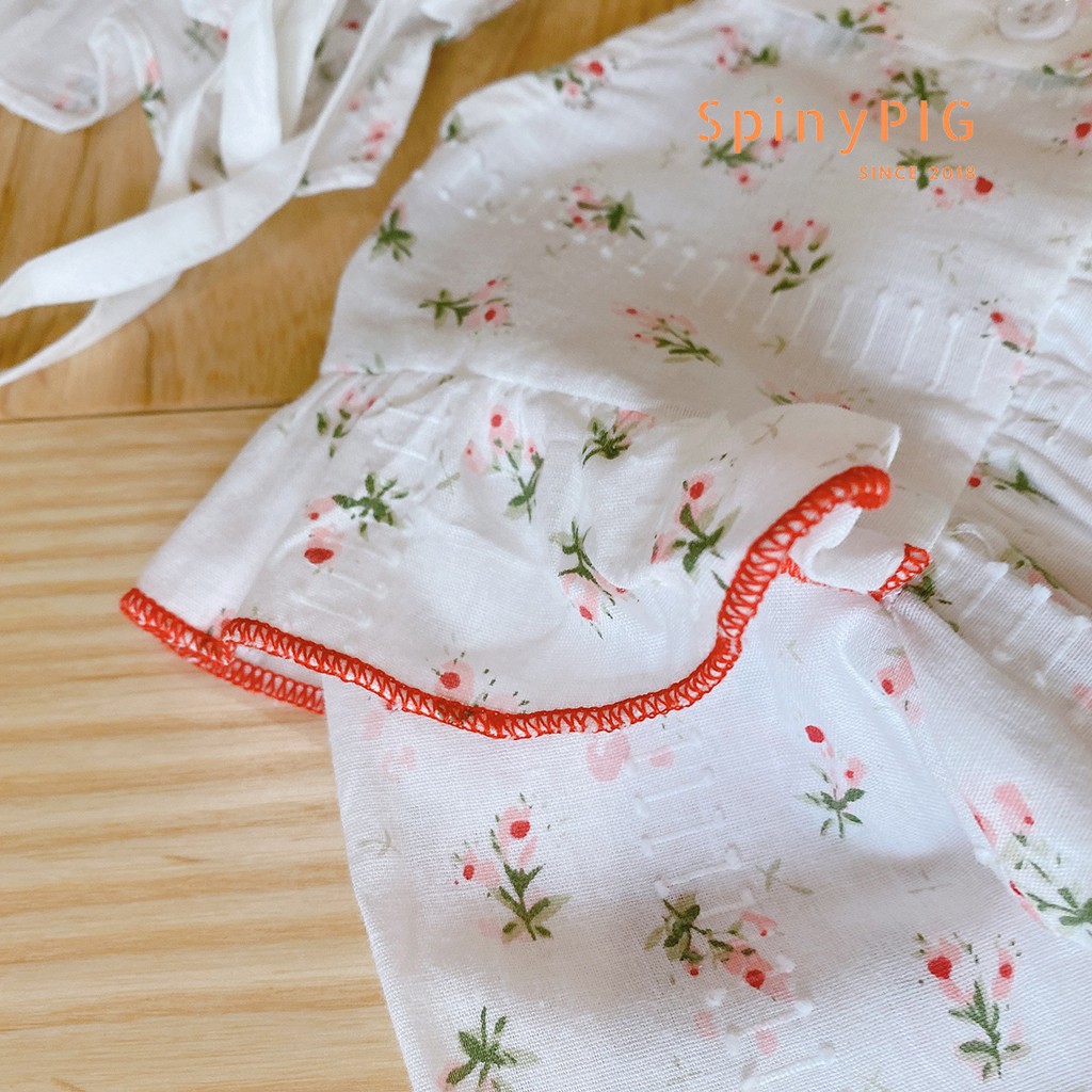 Bộ body cho bé gái 0-2 tuổi 100% cotton cực xinh xắn thoáng mát cho mùa hè