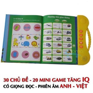Sách Nói Điện Tử Song Ngữ Anh- Việt Giúp Trẻ Học Tốt Tiếng Anh