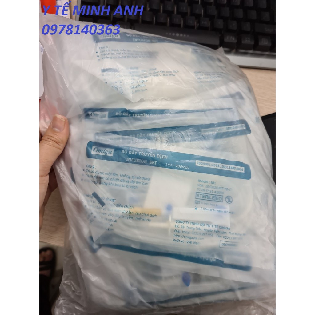 COMBO 25 BỘ DÂY TRUYỀN DỊCH OMEGA