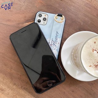 [ FREESHIP TỪ 50K TOÀN QUỐC ] Ốp lưng Iphone Flower nền sáng + đai