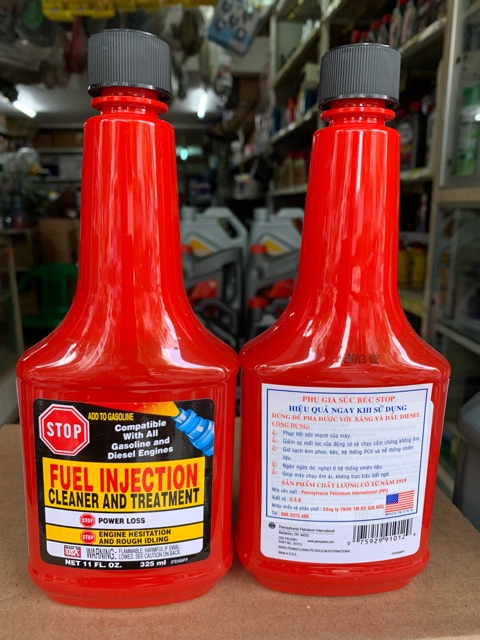 Súc Béc Xăng Stop FUEL INJECTION 325 ml