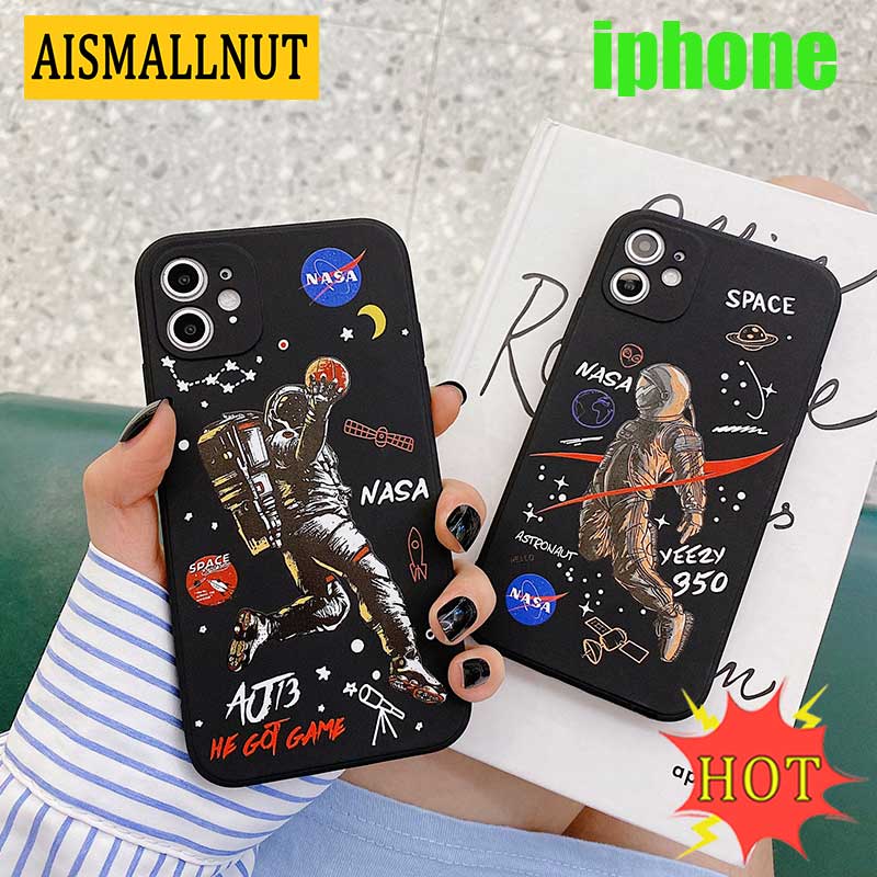 IPHONE Ốp Lưng Tpu Họa Tiết Người Ngoài Hành Tinh Thời Trang Cho Iphone6 6s 6plus 7 8 7plus 8 8plus X Xs Xr Xsmax Iphone11 11pro 11promax