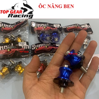 Ốc Nâng Ben 6 Ly Nhôm CNC Cho Sport và Naked Bike <TOPGEAR>