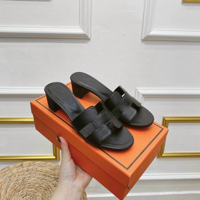 HÀNG FULL BOX CÓ SẴN Guốc lê gót vuông 5cm