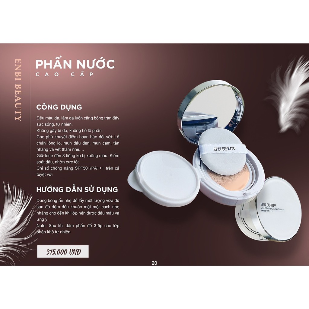 Phấn Nước Cao Cấp ENBI Phù Hợp Tất Cả Các Loại Da | BigBuy360 - bigbuy360.vn