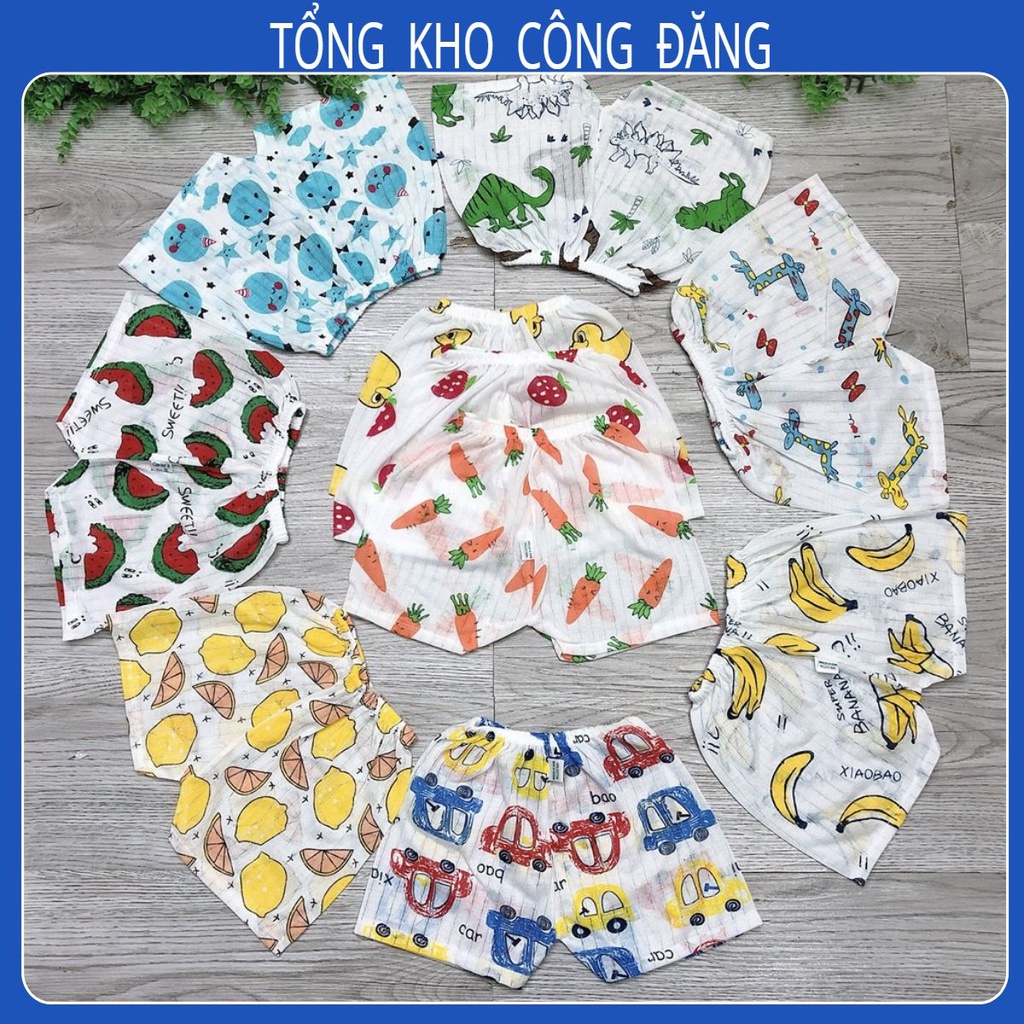 Quần Đùi Chục thông hơi cho bé ...