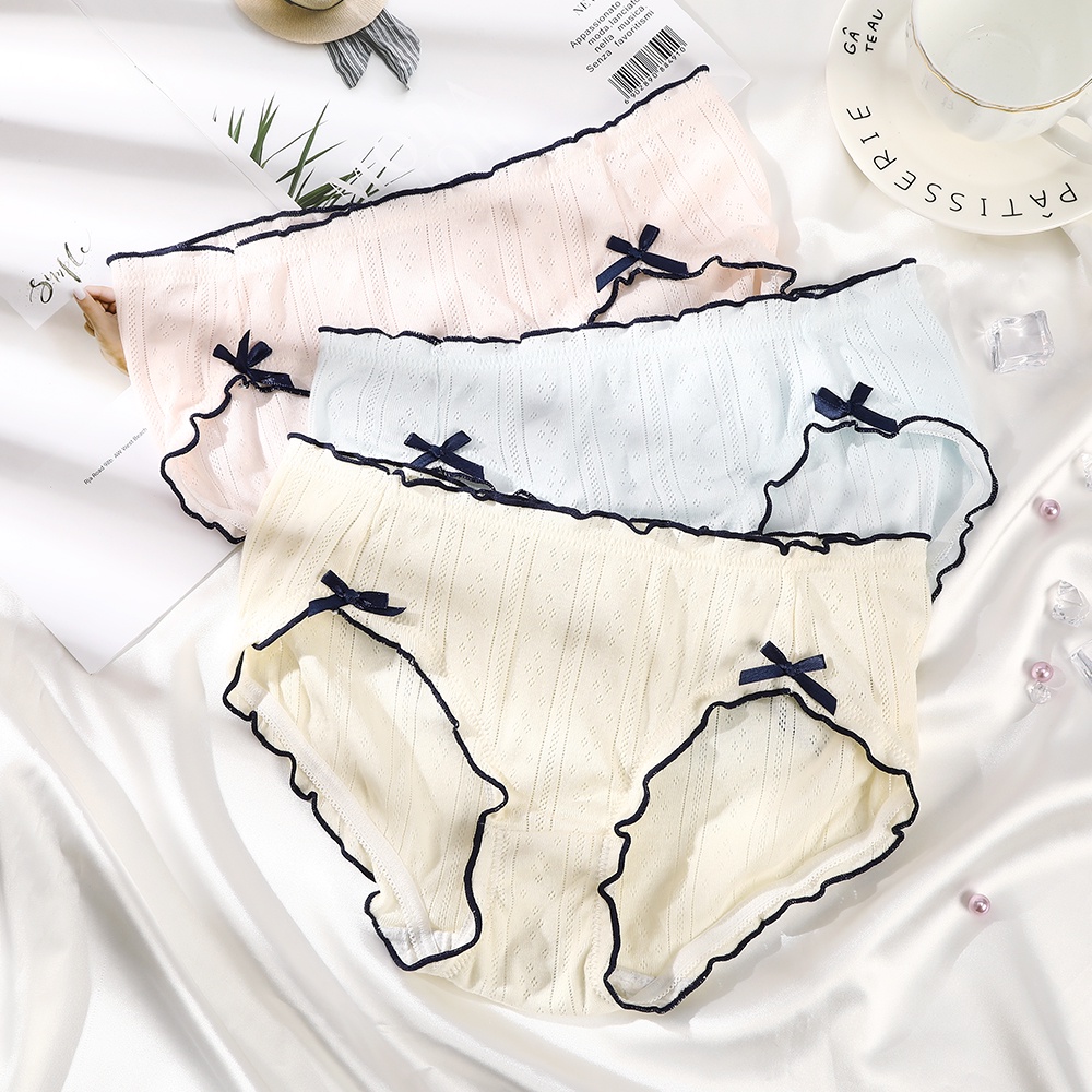 Quần lót cotton mềm mại thoáng khí cho nữ LEVAO