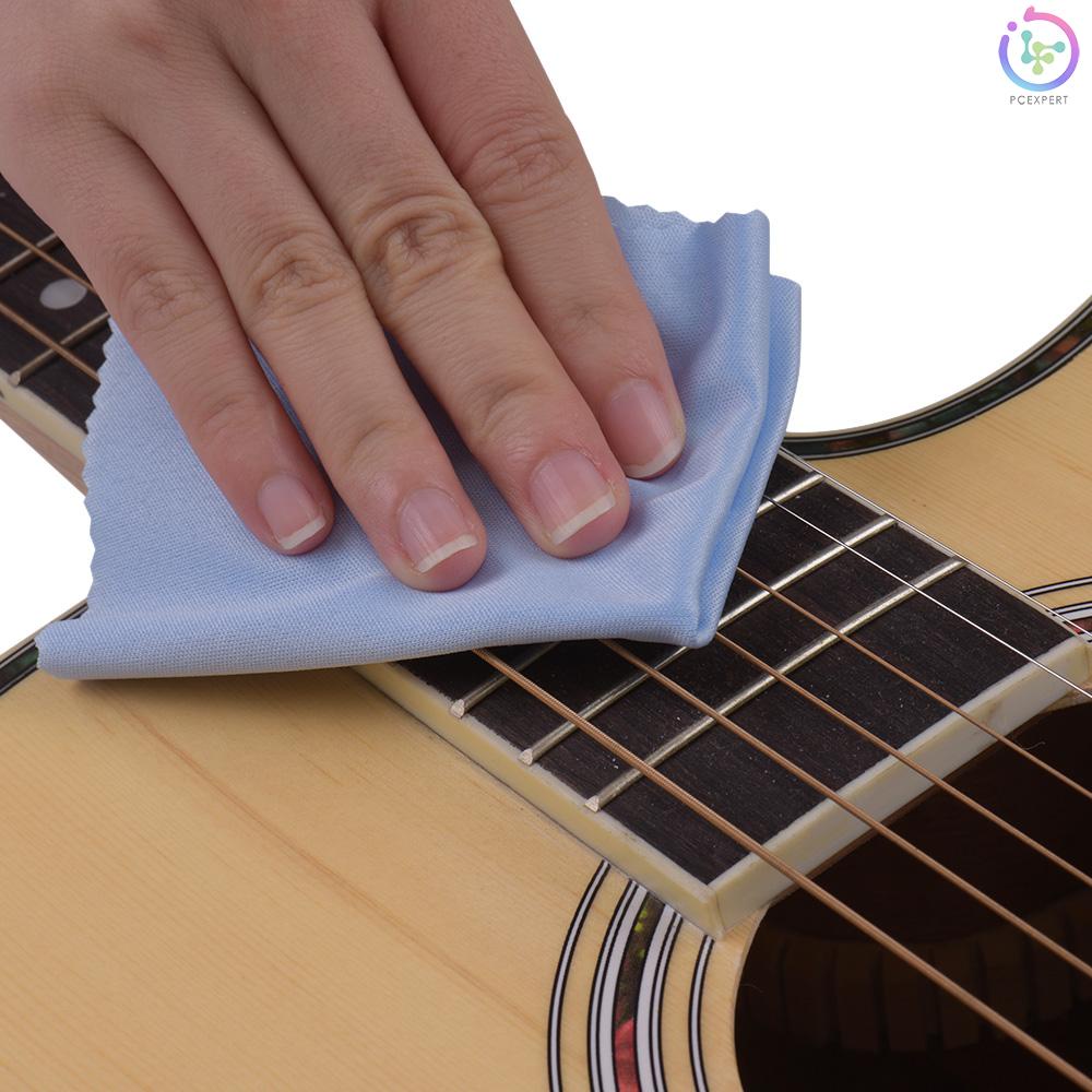 1 Khăn Lau Nhạc Cụ Làm Sạch Đàn Guitar Violin Ukulele Clarinet Trumpet Saxophone