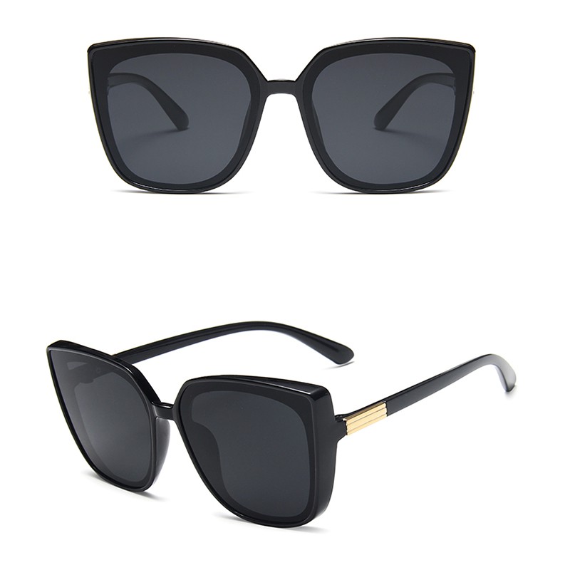 Kính râm bằng nhựa thời trang Hàn Quốc nhiều màu tùy chọn dành cho bạn nữ