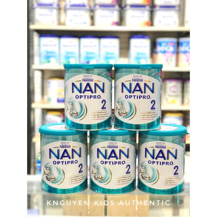 (Sỉ_ Lẻ) [Date mới] Sữa Nan Nga Xách Tay Đủ Bill 800g Các Số 1, 2, 3, 4 [Hàng có sẵn]