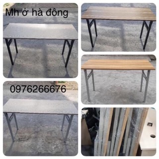 Bàn làm việc chân gấp