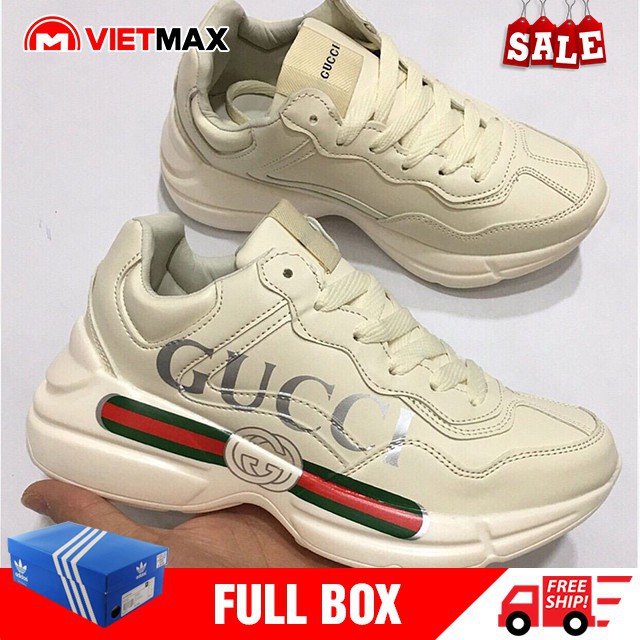 SALE Giày Chunky Chữ Trắng Full Box (Kèm Hộp)
