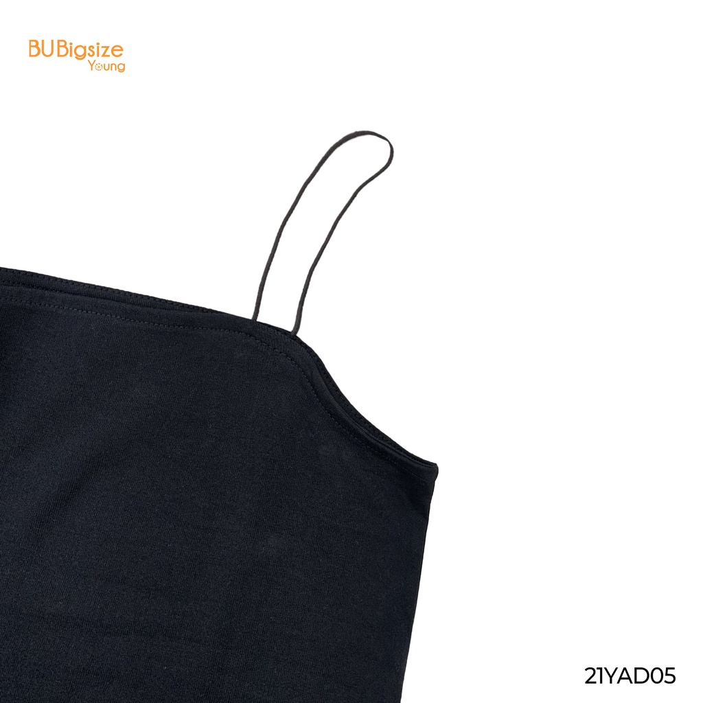 Áo 2 dây thun nữ BIGSIZE (55kg đến 95kg) - 21YAD05 - [BU Bigsize Young]