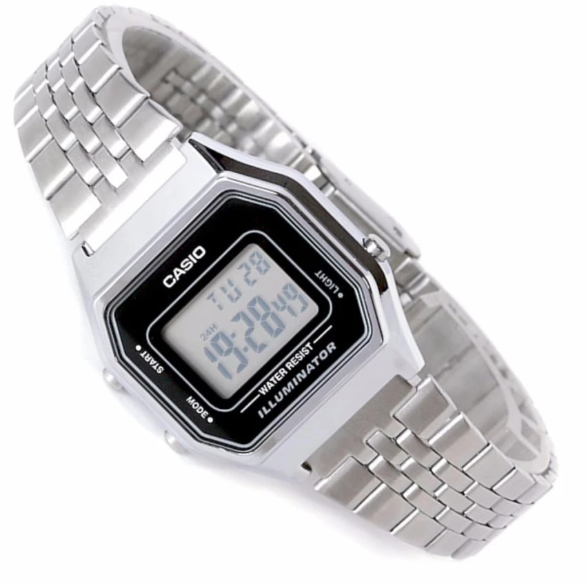 Đồng hồ nữ dây kim loại Casio chính hãng Anh Khuê LA680WA-1DF