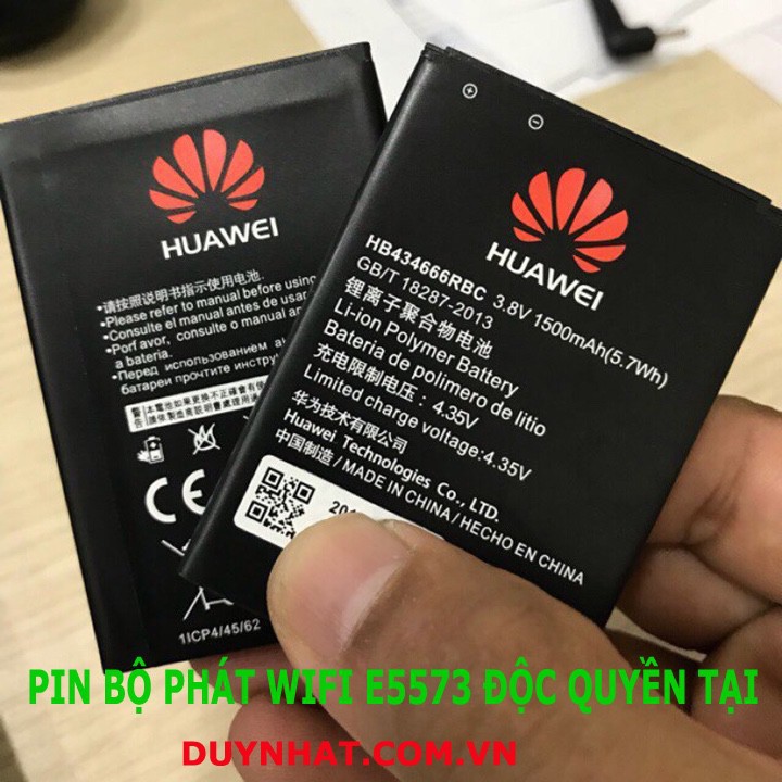 Pin zin thay thế cho cục phát wifi di động 3G/4G HUAWEI E5573