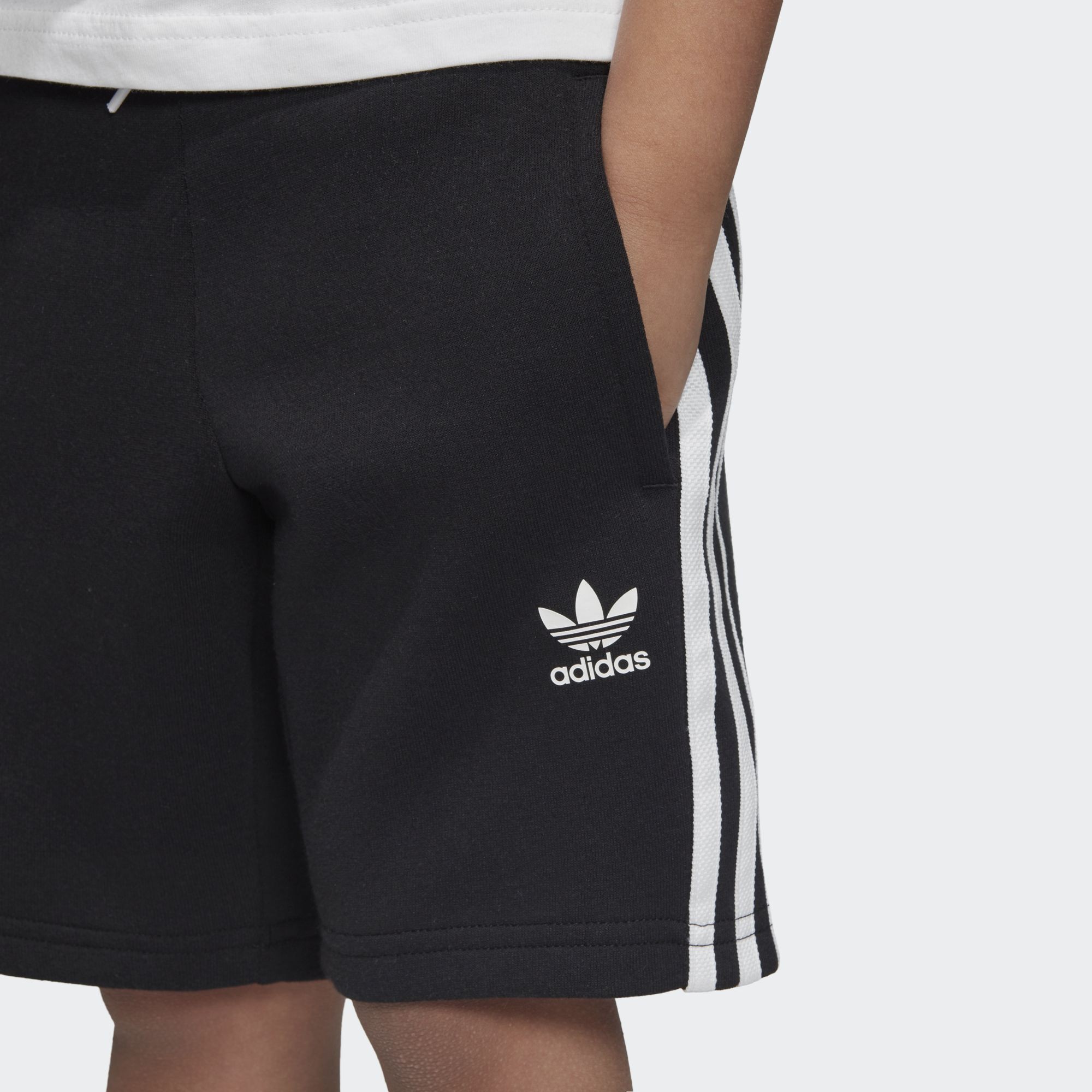 [Mã WABRDAS giảm 15% tối đa 500K đơn 1 triệu] Bộ áo quần adidas ORIGINALS Trefoil Unisex trẻ em trắng DW9709