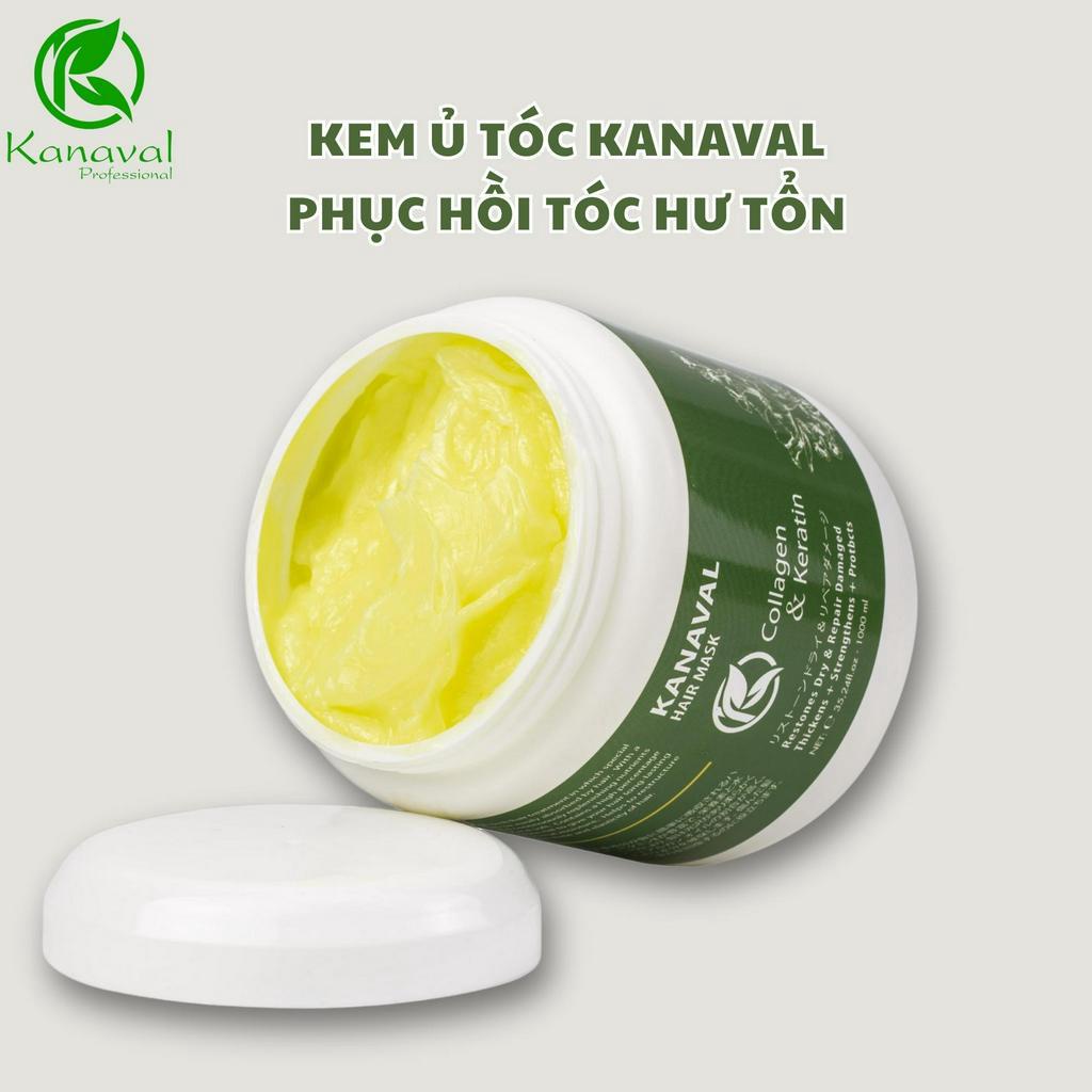 Kem Ủ Tóc Kanaval Hương Nước Hoa Phuc Hồi Tóc Hư Tổn Trong Quá Trình Làm Tóc Hũ 1000ml