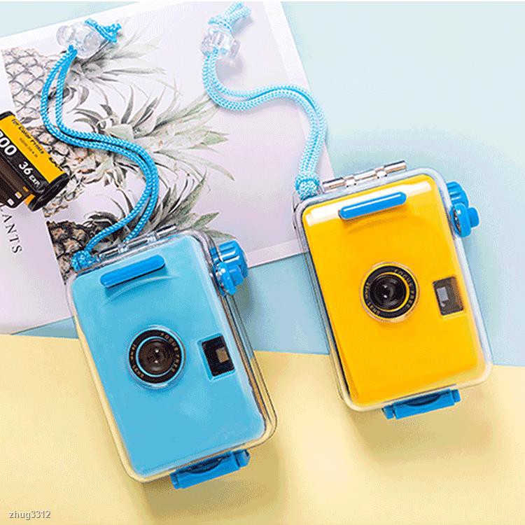 Máy ảnh polaroid nhỏ gọn chống thấm nước kiểu dáng retro xinh xắn
