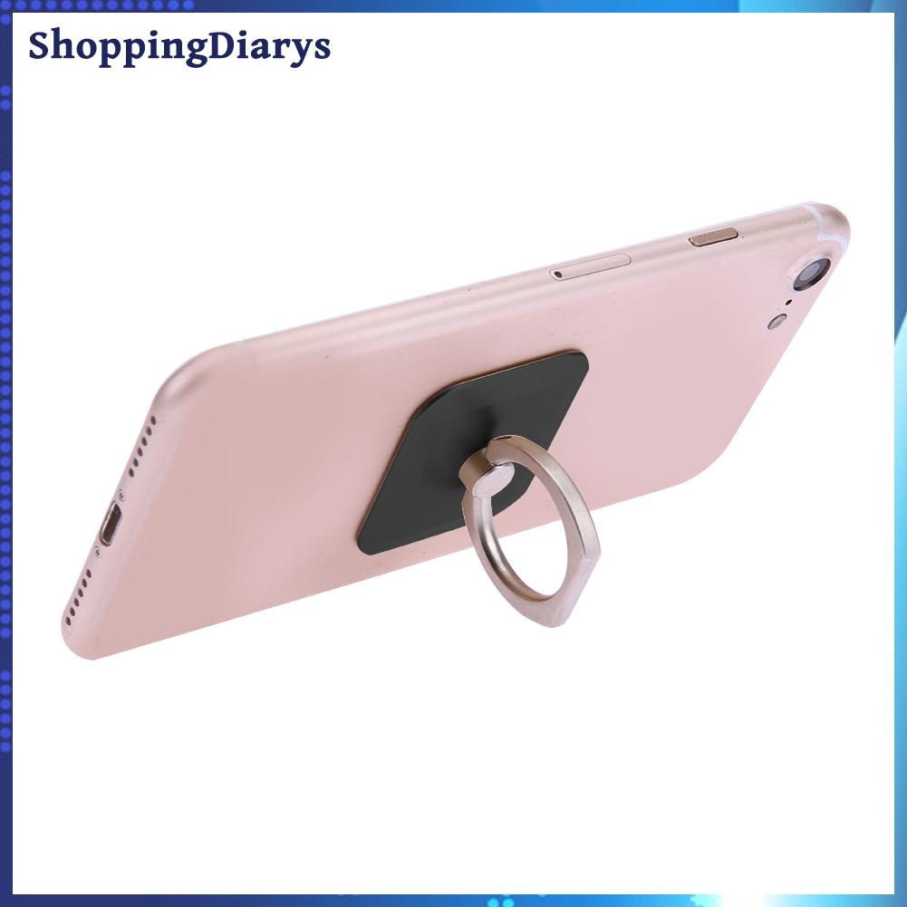 （shoppingDiarys） 360 Degree Finger Ring Mobile Phone Stand Holder for Smart Phone
