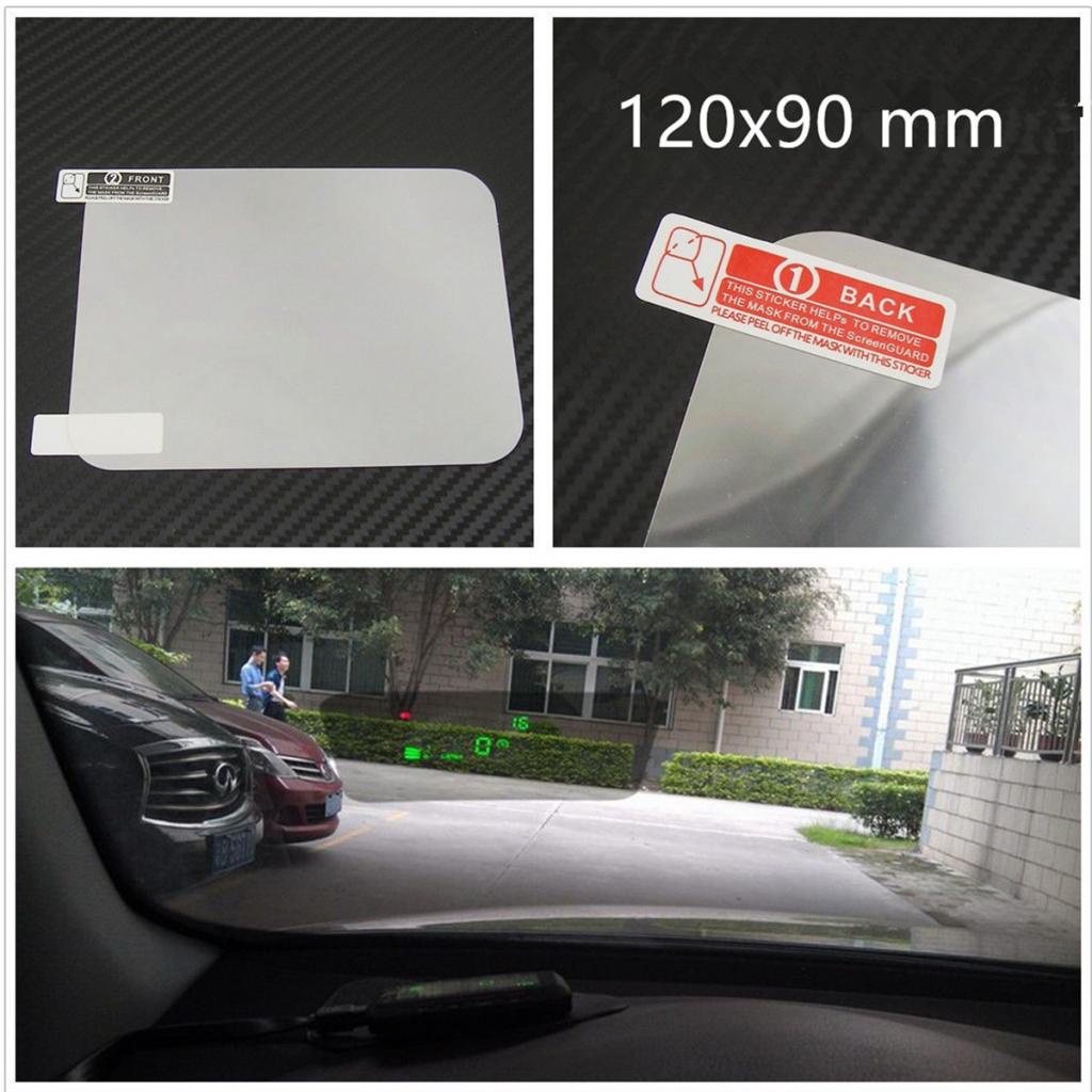 Universal HD Head Up Display HUD Mobile Phone Reflective Film 120mmx90mm