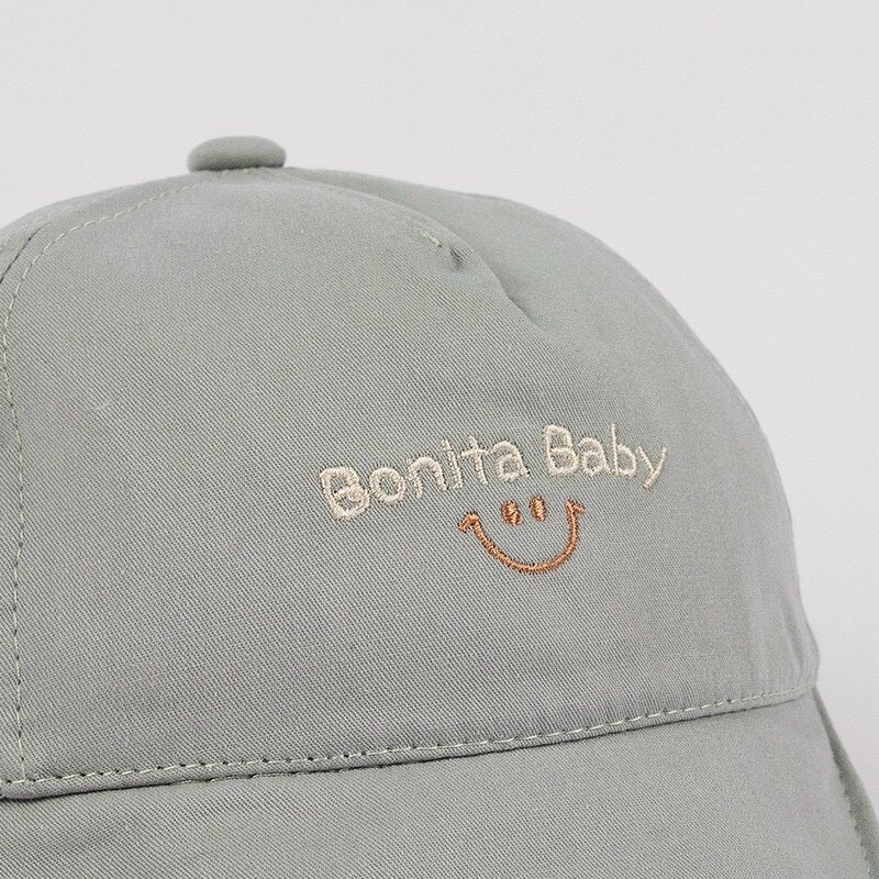 MŨ LƯỠI TRAI BONITA HÌNH MẶT CƯỜI CHO BÉ
