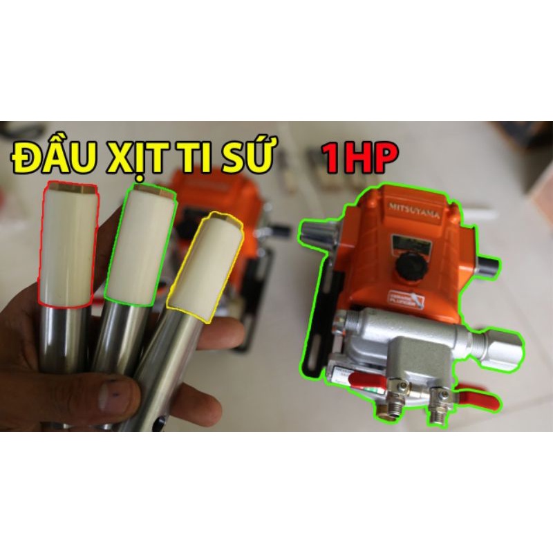 Đầu rửa xe xịt thuốc MITSUYAMA 299 ty sứ 22 1hp