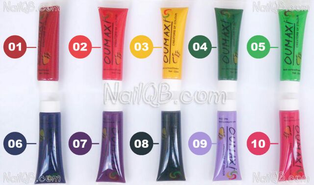 Bột vẽ Oumaxi nhỏ 12ml