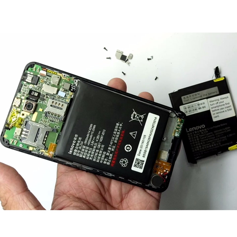 Pin thay thế cho Lenovo A5000, P1m, P70 (BL234) Zin Máy - Bảo hành 3 tháng / MuaLeGiaRe