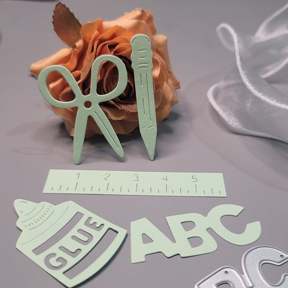 Khuôn Cắt Giấy Kim Loại Hình Văn Phòng Phẩm