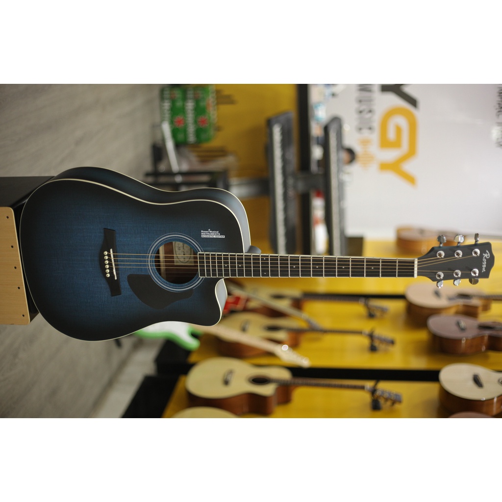 Đàn Guitar Acoustic Rosen G13 -Phân phối chính hãng, tặng kèm bao đàn,capo,pick