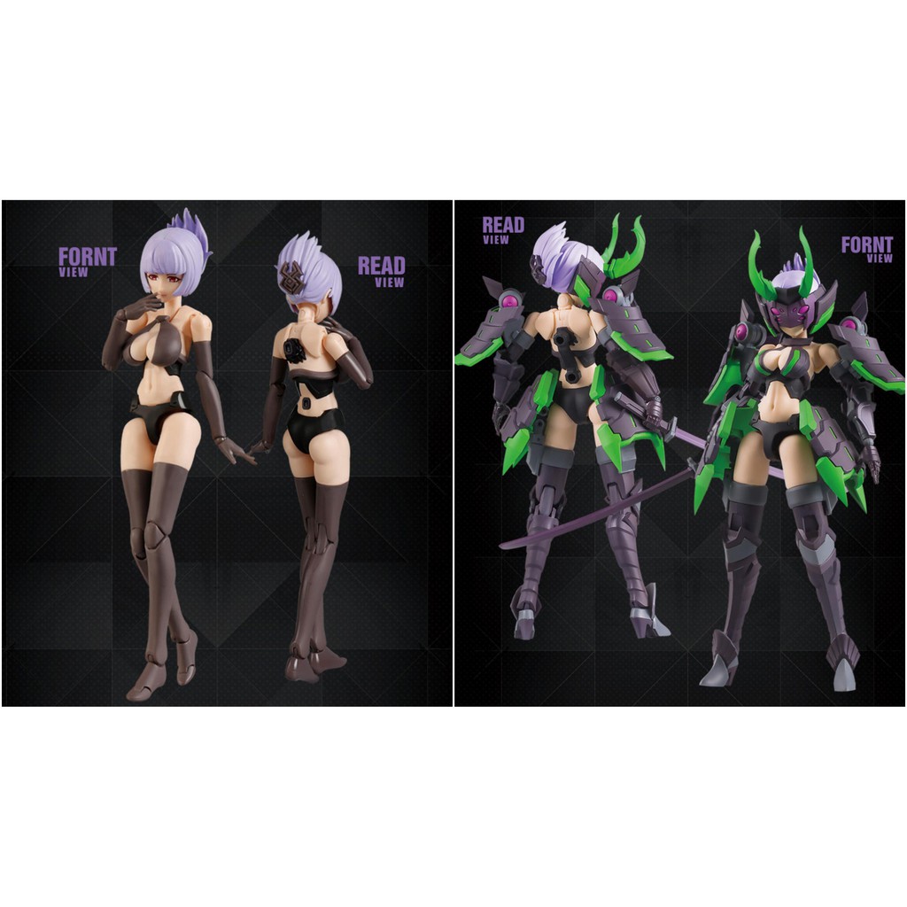 Mô hình lắp ráp figure PA Pretty Armor Atk girl 01 Arachne Atkgirl ver 2.0