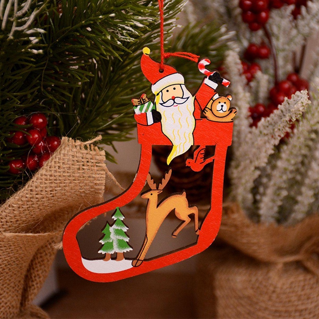 Búp Bê Trang Trí Cây Thông Noel Dễ Thương