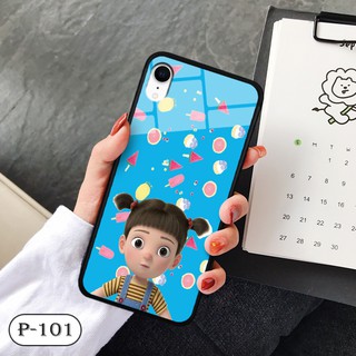 Ốp kính in hình cute Iphone XR