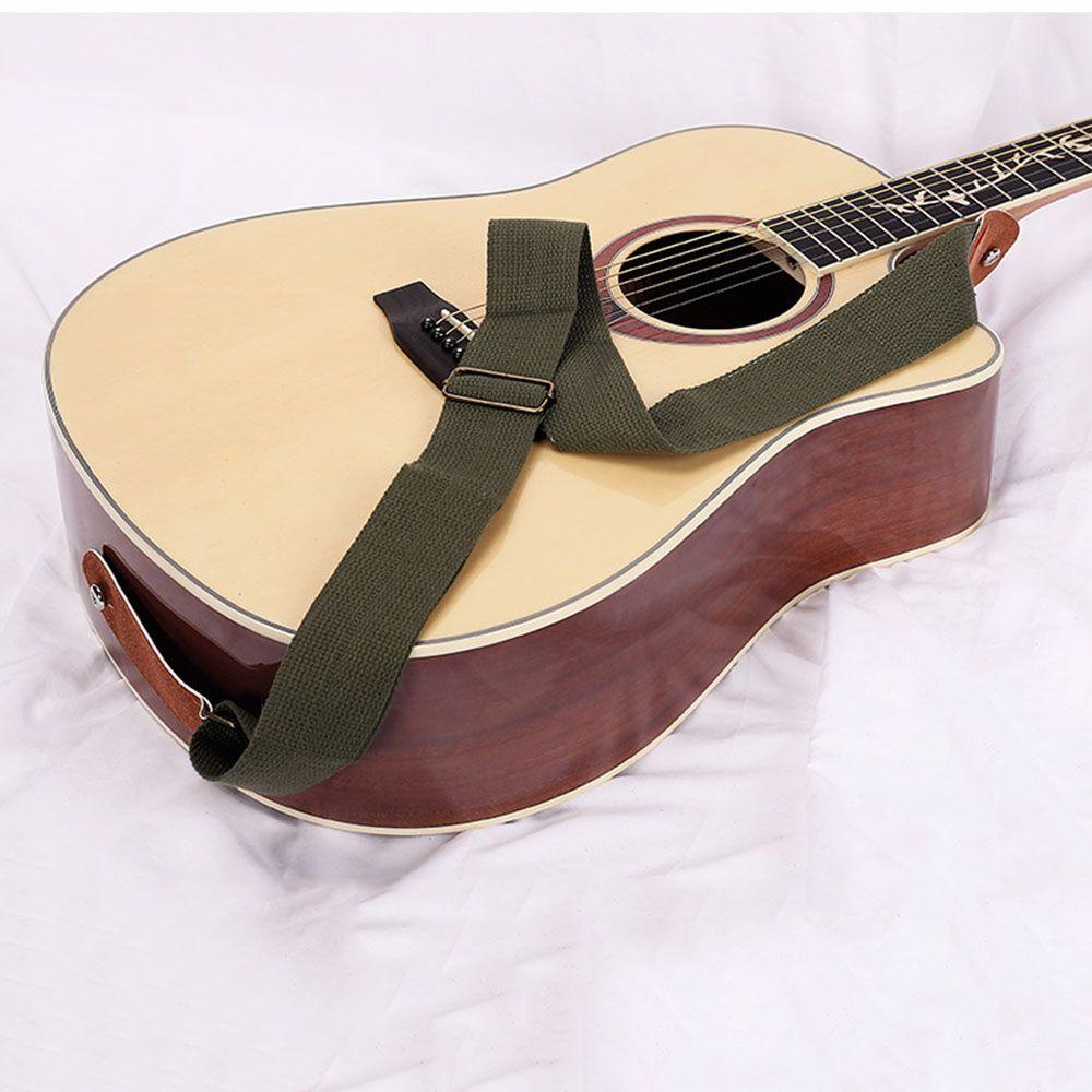 SUSANS Dây Đeo Đàn Guitar Bằng Vải Canvas Nhiều Màu Sắc Có Thể Đ