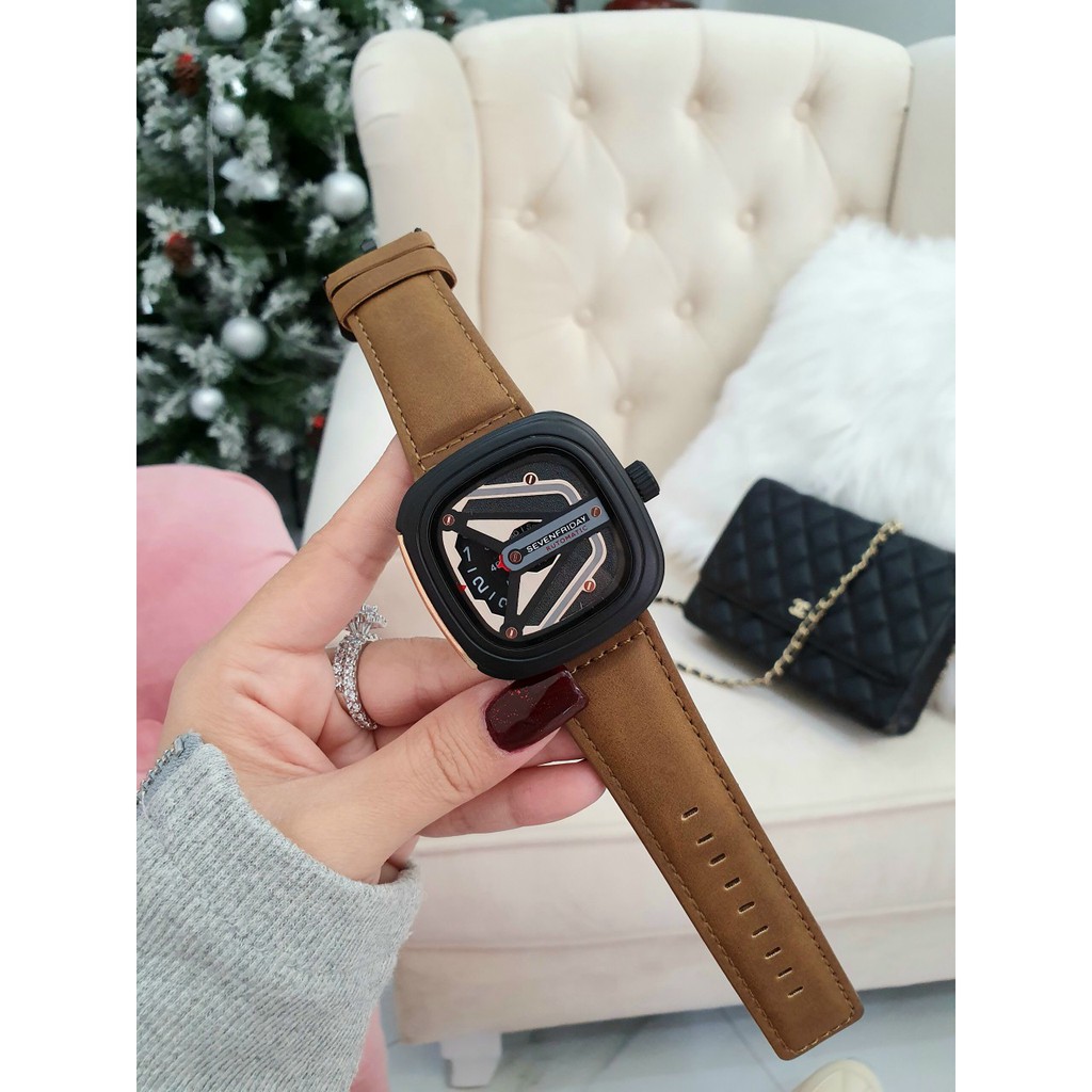 [Mã FAMAYFA2 giảm 10K đơn 50K] Đồng hồ Nam seven friday dây da, bảo hành 12 tháng - Seven friday nam | BigBuy360 - bigbuy360.vn