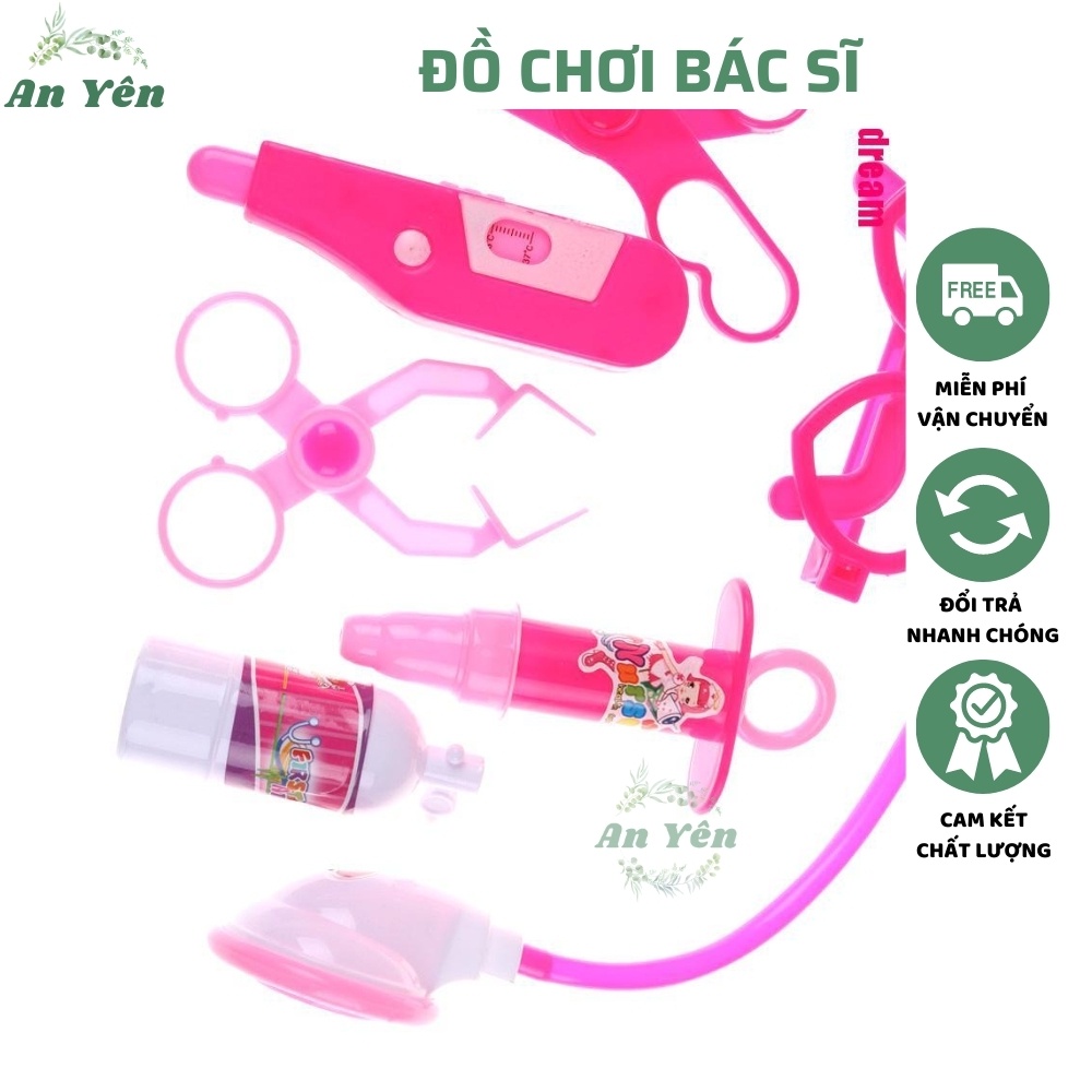 [Nhập TOYMAY giảm 10K Xu]Bộ đồ chơi bác sĩ cho bé