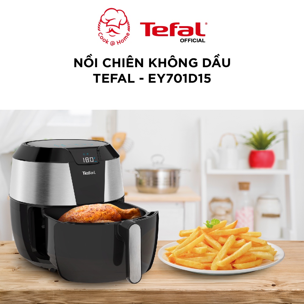 Nồi chiên không dầu Tefal EY701D15 - 5.6L - 1850W