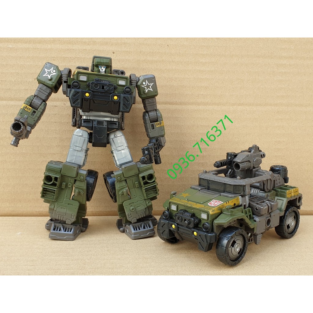 Robot biến hình xe quân sự nhiều bước Transformers - Hasbro (Mỹ)
