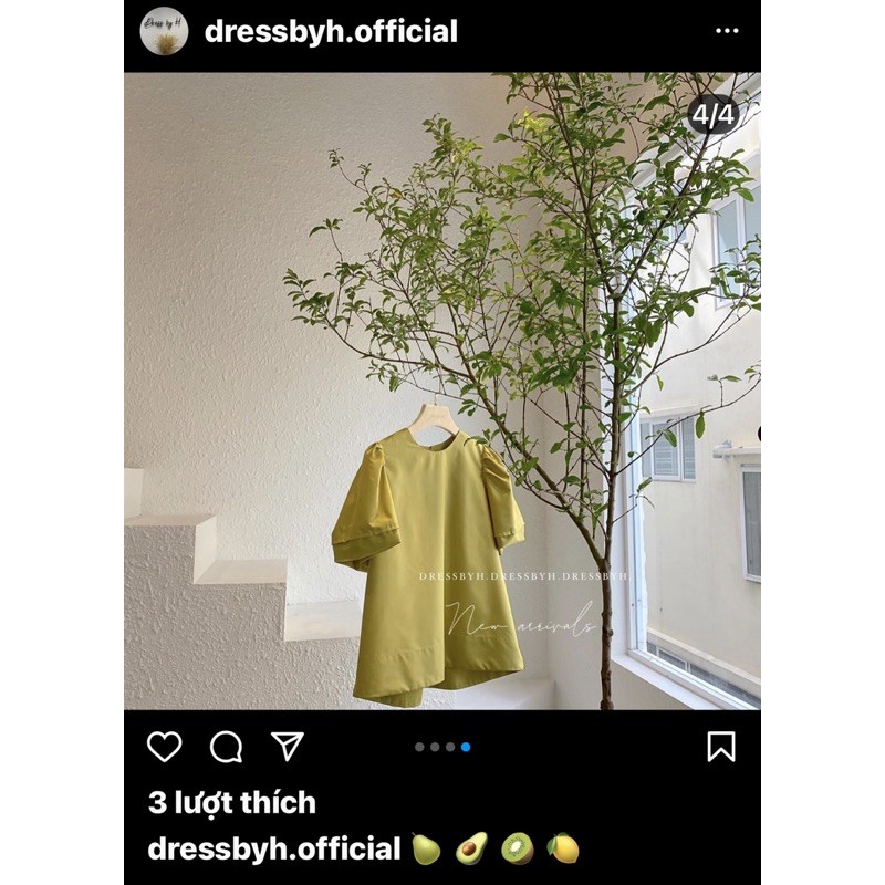 Pass áo tay phồng